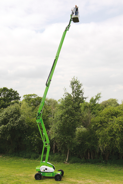 HLS supply the Niftylift HR17N narrow, lightweight boom lift with